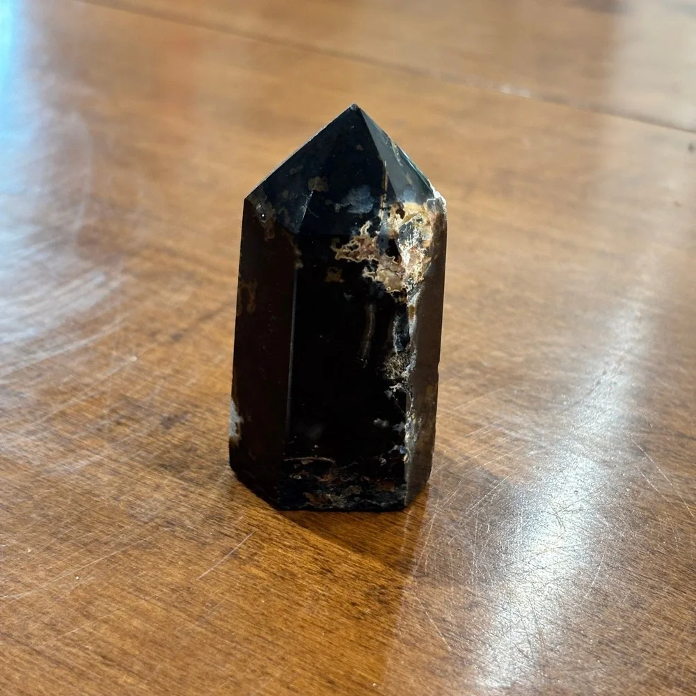 Unbranded polished crystal